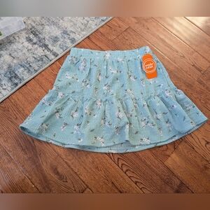 Wonder Nation Ditzy Floral Skort Girls Size 7-8 NWT